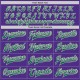Custom Purple Kelly Green Black-Cream Bomber Full-Snap Varsity Letterman Two Tone Jacket Custom Purple Kelly Green Black-Cream Bomber Full-Snap Varsity Letterman Two Tone Jacket