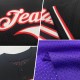 Custom Purple Black-Gold Mesh Authentic Throwback rugby Jersey Custom Purple Black-Gold Mesh Authentic Throwback rugby Jersey