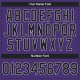 Custom Purple Black-Gray Performance T-Shirt Custom Purple Black-Gray Performance T-Shirt