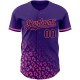 Custom Purple Black-Pink 3D Pattern Design Leopard Print Fade Fashion Authentic rugby Jersey Custom Purple Black-Pink 3D Pattern Design Leopard Print Fade Fashion Authentic rugby Jersey