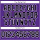 Custom Purple Black-White Authentic Sleeveless rugby Jersey Custom Purple Black-White Authentic Sleeveless rugby Jersey