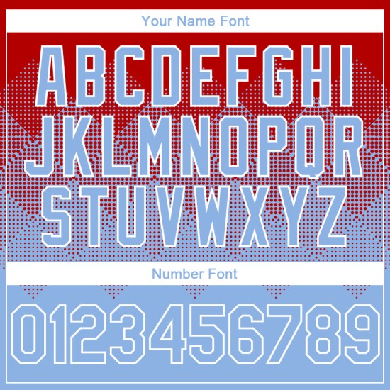 Custom Red Light Blue-White Gradient Square Shape 3D Pattern Design Bomber Full-Snap Varsity Letterman Hoodie Jacket Custom Red Light Blue-White Gradient Square Shape 3D Pattern Design Bomber Full-Snap Varsity Letterman Hoodie Jacket