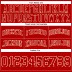 Custom Red Red-Cream Authentic Throwback Shorts Custom Red Red-Cream Authentic Throwback Shorts