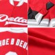 Custom Red White-Gray Bomber Full-Snap Varsity Letterman Jacket Custom Red White-Gray Bomber Full-Snap Varsity Letterman Jacket