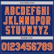 Custom Royal Orange-Light Blue Authentic Split Fashion rugby Jersey Custom Royal Orange-Light Blue Authentic Split Fashion rugby Jersey