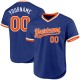 Custom Royal Orange-White Authentic Throwback rugby Jersey Custom Royal Orange-White Authentic Throwback rugby Jersey