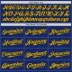 Custom Royal Gold-Black Authentic rugby Jersey Custom Royal Gold-Black Authentic rugby Jersey