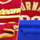 Custom Royal Orange-White Authentic Throwback rugby Jersey Custom Royal Orange-White Authentic Throwback rugby Jersey