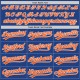 Custom Royal Orange-White Authentic Throwback rugby Jersey Custom Royal Orange-White Authentic Throwback rugby Jersey