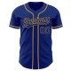 Custom Royal Royal-Old Gold Authentic rugby Jersey Custom Royal Royal-Old Gold Authentic rugby Jersey