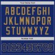 Custom Royal Royal-Old Gold Authentic rugby Jersey Custom Royal Royal-Old Gold Authentic rugby Jersey