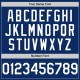 Custom Royal White-Red Authentic rugby Jersey Custom Royal White-Red Authentic rugby Jersey
