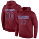 Custom Stitched Burgundy Burgundy-Light Blue Sports Pullover Sweatshirt Hoodie Custom Stitched Burgundy Burgundy-Light Blue Sports Pullover Sweatshirt Hoodie