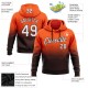 Custom Stitched Orange White-Brown Fade Fashion Sports Pullover Sweatshirt Hoodie Custom Stitched Orange White-Brown Fade Fashion Sports Pullover Sweatshirt Hoodie