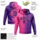 Custom Stitched Purple Pink-Black Gradient Fashion Sports Pullover Sweatshirt Hoodie Custom Stitched Purple Pink-Black Gradient Fashion Sports Pullover Sweatshirt Hoodie