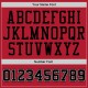 Custom Stitched Red Black Pinstripe Black-White Sports Pullover Sweatshirt Hoodie Custom Stitched Red Black Pinstripe Black-White Sports Pullover Sweatshirt Hoodie