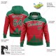 Custom Stitched Red Kelly Green-White 3D Christmas Trees Sports Pullover Sweatshirt Hoodie Custom Stitched Red Kelly Green-White 3D Christmas Trees Sports Pullover Sweatshirt Hoodie
