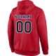 Custom Stitched Red Navy-Old Gold Sports Pullover Sweatshirt Hoodie Custom Stitched Red Navy-Old Gold Sports Pullover Sweatshirt Hoodie