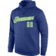 Custom Stitched Royal Neon Green-White Sports Pullover Sweatshirt Hoodie Custom Stitched Royal Neon Green-White Sports Pullover Sweatshirt Hoodie