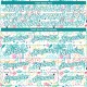 Custom White Aqua 3D Pattern Design Hawaii Summer Holiday Performance T-Shirt Custom White Aqua 3D Pattern Design Hawaii Summer Holiday Performance T-Shirt
