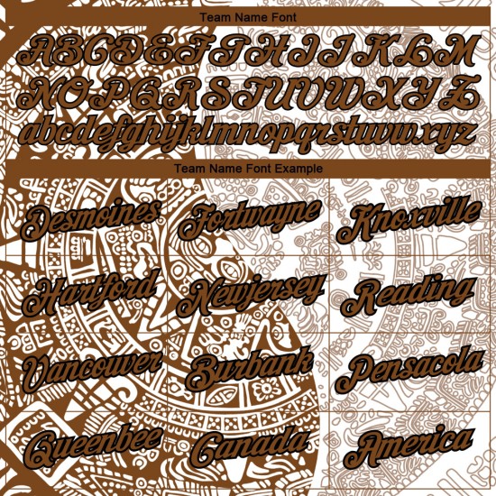 Custom White Brown-Black 3D Pattern Design Ancient Shapes Performance T-Shirt Custom White Brown-Black 3D Pattern Design Ancient Shapes Performance T-Shirt