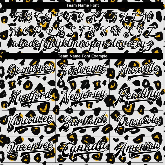 Custom White Black Leopard Print 3D Pattern Design Bomber Full-Snap Varsity Letterman Jacket Custom White Black Leopard Print 3D Pattern Design Bomber Full-Snap Varsity Letterman Jacket