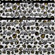 Custom White Black Leopard Print 3D Pattern Design Bomber Full-Snap Varsity Letterman Jacket Custom White Black Leopard Print 3D Pattern Design Bomber Full-Snap Varsity Letterman Jacket