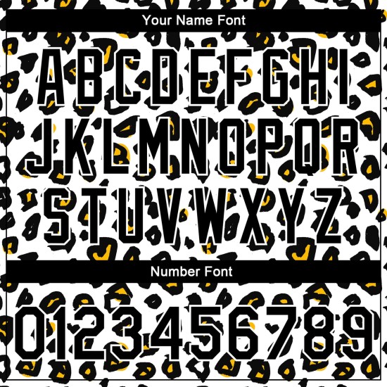 Custom White Black Leopard Print 3D Pattern Design Bomber Full-Snap Varsity Letterman Jacket Custom White Black Leopard Print 3D Pattern Design Bomber Full-Snap Varsity Letterman Jacket