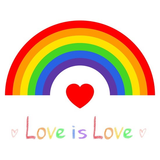 Custom White Gold-Red Rainbow For Pride Month Love Is Love LGBT Performance T-Shirt Custom White Gold-Red Rainbow For Pride Month Love Is Love LGBT Performance T-Shirt