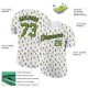 Custom White Neon Green-Black 3D Pattern Design Dollar Sign Money Theme Performance T-Shirt Custom White Neon Green-Black 3D Pattern Design Dollar Sign Money Theme Performance T-Shirt