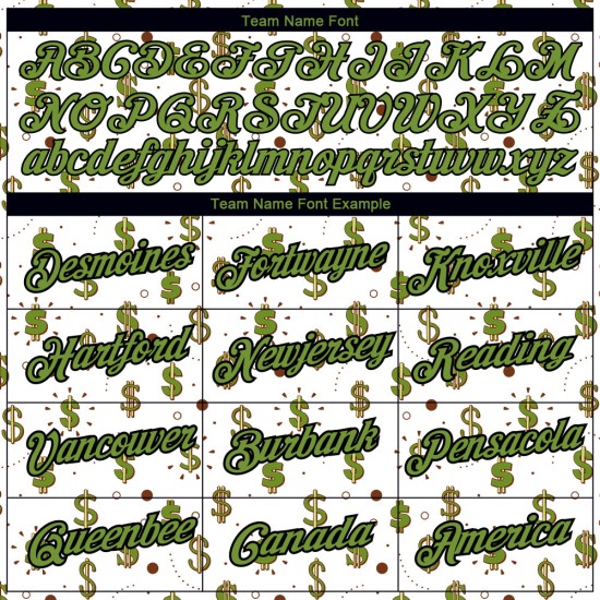 Custom White Neon Green-Black 3D Pattern Design Dollar Sign Money Theme Performance T-Shirt Custom White Neon Green-Black 3D Pattern Design Dollar Sign Money Theme Performance T-Shirt