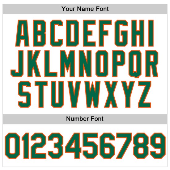 Custom White Kelly Green-Orange Line Authentic rugby Jersey Custom White Kelly Green-Orange Line Authentic rugby Jersey