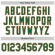 Custom White Kelly Green-Orange Line Authentic rugby Jersey Custom White Kelly Green-Orange Line Authentic rugby Jersey