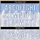 Custom White Royal Sublimation Uniform Jersey Custom White Royal Sublimation Uniform Jersey