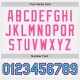 Custom White Sky Blue Black-Pink Bomber Full-Snap Varsity Letterman Two Tone Jacket Custom White Sky Blue Black-Pink Bomber Full-Snap Varsity Letterman Two Tone Jacket